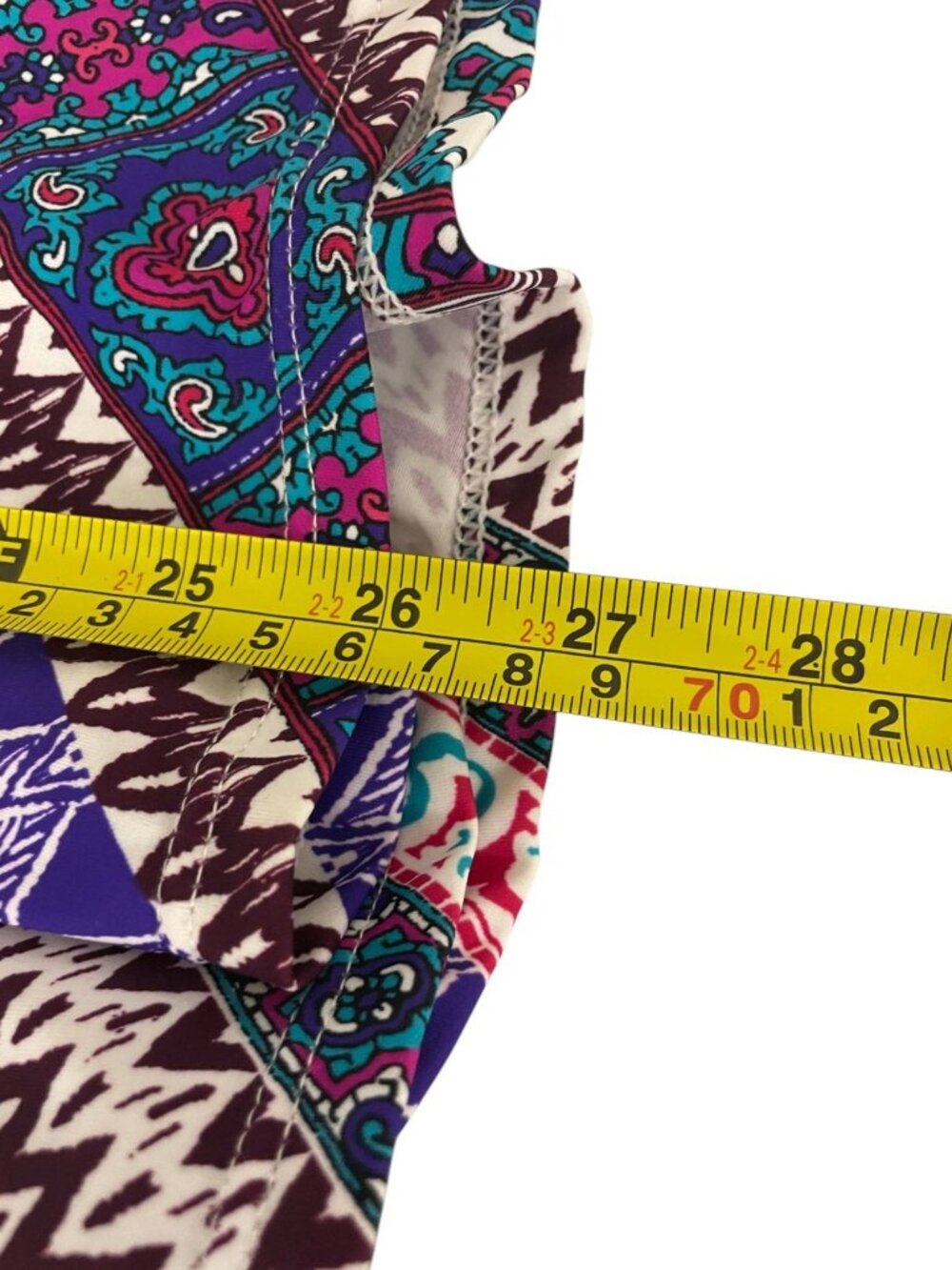 Swimsuits for All Swim Dress Swimsuit Size 20 Colorful Geometric Print NWT - Picture 10 of 12